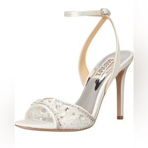 Badgly Mischka Womens Tazana Heel Sandal